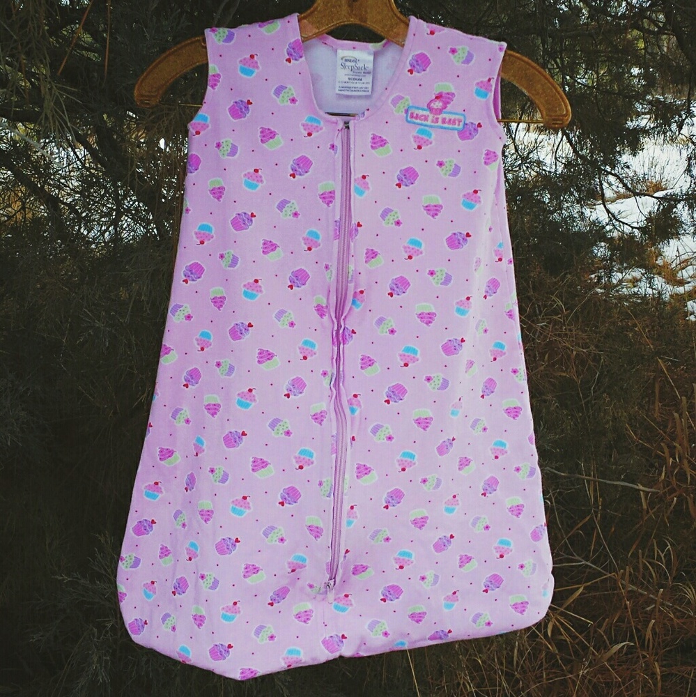 Pink Cupcakes Halo SleepSack